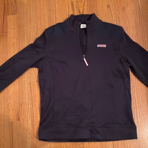 Vineyard Vines Women’s Size Medium Navy Blue Shep Shirt - Picture 1 of 3
